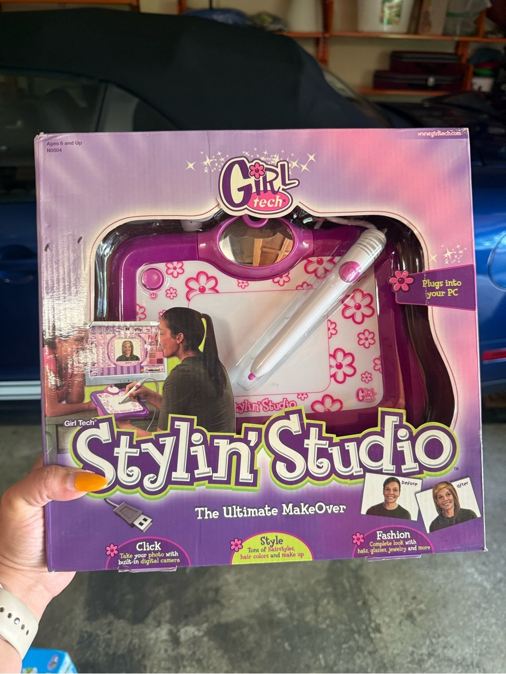 Stylin' Studio Kids Makeover Toy - Purple & White